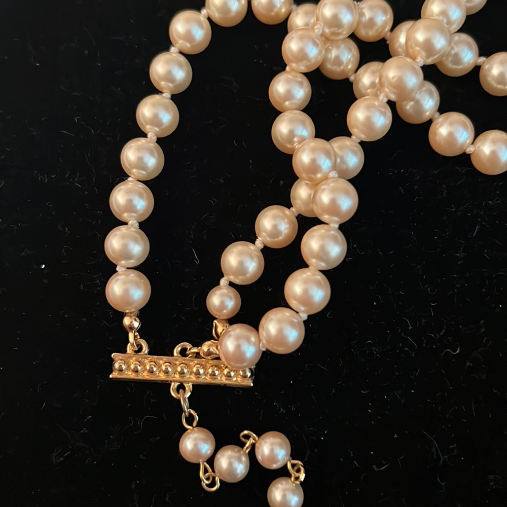 Vintage pearl necklace - Picture 5 of 6